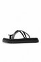 Women's Stoned Butterfly Detailed Cross-Strapped Lightweight Eva Sole Daily Summer Slippers - 2