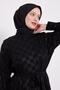 Black Checkerboard Pattern Ferace - 5