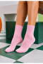 Women's Bamboo Seamless Socks 2-Pack - Premium Daily Socks Without Elastic, Non-Squeezing, Non-Marking, Pink - 5