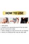 Plant-Based Bubble Hair Dye Shampoo 500ml, Long-Lasting Black Hair Color with Dyeing Tool - 6