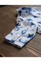 Men's Long Sleeve Cotton Modal Fabric Patterned Modern Fit Shirt - 5