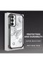 Samsung Galaxy A35 Compatible Transparent Back Four Corners Reinforced Impact Protection Silicone Case - 3
