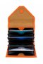 Genuine Leather Small Card Holder Wallet with Compartments - 6