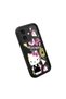 iPhone 16 Compatible Black Silicone Case Shockproof with Camera Protection - 3