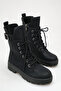 Aslan Women's Warm Lined Winter Boots with Zipper and Thick Sole for Daily Wear
