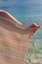 100% Cotton Woven Peshtemal Beach Towel 100X180 cm Lightweight, Quick-Drying, Sand-Repellent Pool and Sea Towel - 3