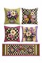 Villa Garden Set of 4 Throw Pillow Covers and 1 Runner - 3