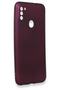 Compatible Case for Samsung Galaxy M11 Soft Colorful Flexible Premium Rubber Silicone - Plum - 2