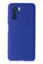 Compatible Case for Xiaomi Mi 11I Yumauask Colorful Flexible Premium Rubber Silicone - Navy Blue