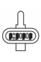 Senzor Lambda BOSCH DAEWOO LANOS 1997- MATIZ 1998- - 3