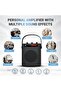 S95 Voice Amplifier Wireless Microphone – Rechargeable Handheld Mic & Portable Speaker Set with 4 Sound Effects for Karaoke, Teaching & Speaking - 7