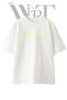Tennis Heartbeat Design Printed Unisex White Oversize T-Shirt