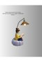 Decorative Night Light with Reading Couple Figure - Romantic Led Table Lamp Gift - 4