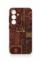 Samsung S24 Compatible Vintage Carpet Patterned Silicone Case - 2