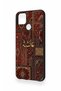 Realme C25 Compatible Vintage Carpet Patterned Silicone Case - 4