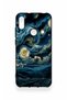 Huawei Y6 2019 Compatible Starry Night Pattern Silicone Case - 3