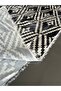 Ethnic Geometric Aztec Patterned Silk Satin Fabric 150 cm Wide Fabric by the Meter Skirt, Dress, Evening Dress, Dressing Gown - 3