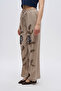 Women's Rose Beaded and Sequin Embroidered Palazzo Trousers - 2