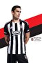 Original 25/26 Black and White Striped Jersey Bjk Eagle Printed Gift Wooden Box - 2