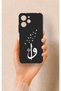 Redmi 12 Compatible Elif Vav Patterned Silicone Case
