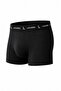 Men's Lycra Cotton Breathable Combed Cotton Boxer 3-Pack - Black - Gray - Smoked Mariposa Secret - 2