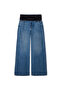 Contrast Satin Belted Trousers - 3