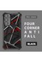 Samsung Galaxy A55 Compatible Transparent Back Four-Corner Reinforced Impact Protection Silicone Case