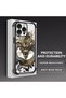 iPhone 15 Pro Max Compatible Transparent Back Four-Corner Reinforced Impact Protection Silicone Case - 4