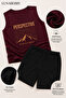 Men's Athlete Shorts Double Set 100% Cotton - 3