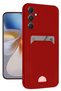 Aconcept Galaxy A16 5g Case Kelvin Silicone with Business Card Holder (101253) - Red