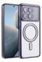 Aconcept Poco X6 Pro Joke Simli Magneticsafe Case - (100423) Deep Purple