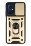 Aconcept Poco M5 Case Pars Silicone with Lens Ring (143810) - Gold