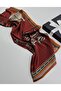 Luxury Voile Silk Shawl Hijab Foulard Scarf Shawl Patterned 70 X 180 cm - 2