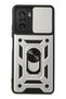Aconcept Poco F3 Case Pars Silicone with Lens Ring (182725) - Silver