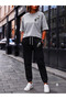 T-Shirt Tracksuit 2-Piece Combination Thin Summer Sweat-Absorbing Finger Printed Women's / Men's Unisex Model