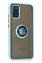 Concepta Newface Galaxy A02S Case Montreal Silicone Cover with Ring - (25600) Ice Blue - 2