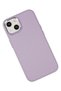 Aconcept iPhone 14 Plus Case Asian Leather Silicone (230027) - Lilac - 3