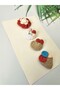Thin Hair Baby Hairpin Baby Girl Accessory Handmade Baby Fashion Antiallergic 100% Cotton 4-Piece Hairless Baby Hairpin (0-3 Years) - 3