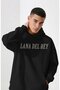 Lana Del Rey Singer Back Printed Unisex Oversize Premium Hoodie - 2