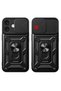 Aconcept iPhone 16 Case Pars Silicone with Lens Ring (84654) - Black - 2