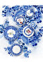 Blue Ming Blue Porcelain Cake Plate 19 cm - 3