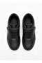 Black Hook-and-Loop Sneakers for Kids - 4