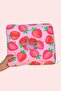 Strawberry Patterned Piercing Pillow Ear Cavity Side Sleeping Pillow with Washable Cover - 2