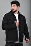 Cloth-Collar Woven Collar Covered Seasonal Coat Pldp 3035_60397