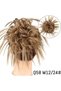 Messy Cocktail Bun hair bun hair bang hair extension elastic hair ban Hair Piece Hair Tousled Updo Hair Extensions Hairpiece Synthetic Hair Extensions Scrunchies Hairpiece for Women