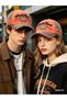 Men Women Retro Street Hat Double Color Block Design Adjustable Distressed Festival & Daily Hat - 5