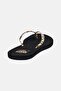 Women Bliss Night Slip On Slippers, Black - 3