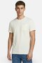 Men Crew Neck Short Sleeve Plain T-Shirt, Off White