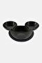 Disney Mickey Mouse Figural Head Chip And Dip Bowl, Black