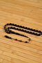 Hand polish hand carved high level shooting şükrü baba premium series ebony wood tasbih - 6